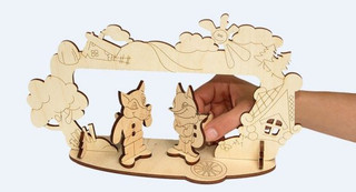 Набор для творчества 'Детский театр' Вуди 3