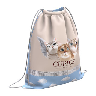 Мешок для обуви ErichKrause с вентиляцией, 50х41 см, Коты-куп...