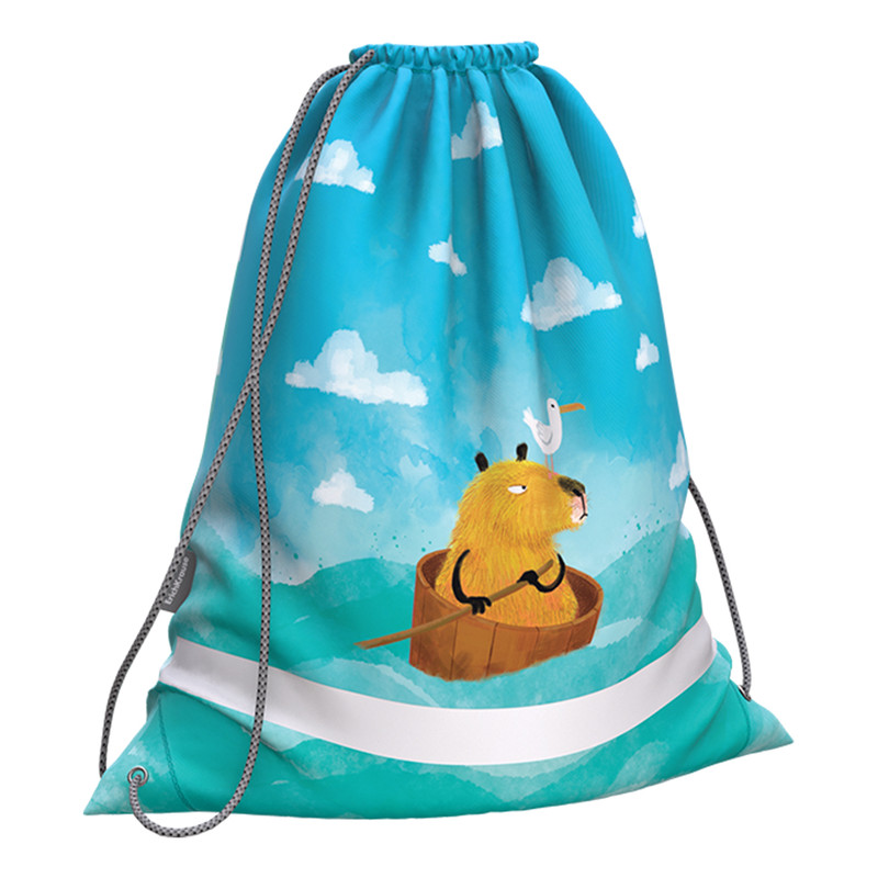 Мешок для обуви ErichKrause, 36х44 см, Capybara Travel