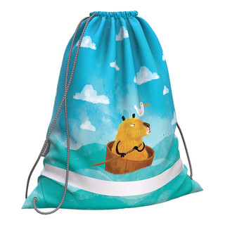 Мешок для обуви ErichKrause, 36х44 см, Capybara Travel