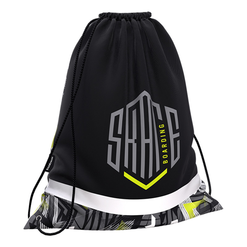 Мешок для обуви ErichKrause, 36х44 см, Skateboard Zone