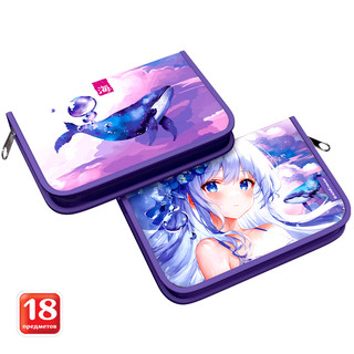 Пенал-книжка без наполнения ErichKrause Kawaii Whale 2