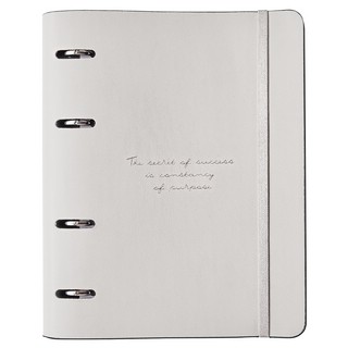 Тетрадь А5, на кольцах, 120 листов, клетка, Коллекция 'Quote'...