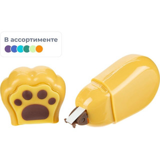 Корректирующая лента M&G 'Лапка' 5 мм, 6 м, детская, в ассорт...