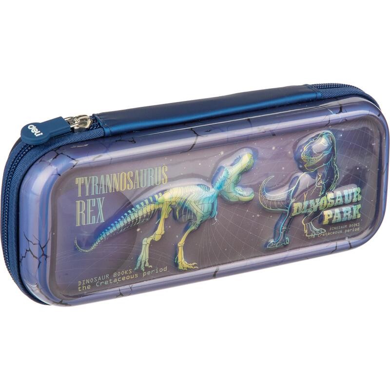 Пенал 'Трицерапторс' Deli 67062, синий