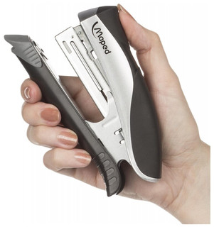 Степлер MAPED Ergologic N26, до 25 листов, черный 8