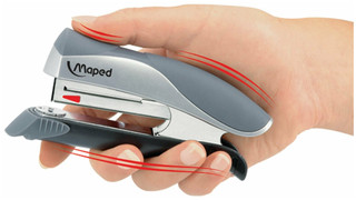 Степлер MAPED Ergologic N26, до 25 листов, черный 10