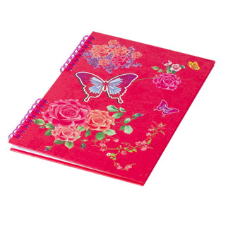 Подарочный блокнот в футляре 'Бабочка и бант' клапан с кодовым замочком 2