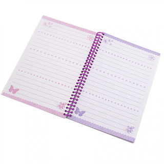 Подарочный блокнот в футляре Alingar 'Бабочки повсюду' с кодовым замочком 3