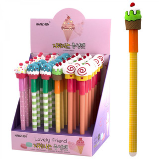 Ручка гелевая пиши-стирай, Alingar.Вкусняшки, синяя, ассорти....