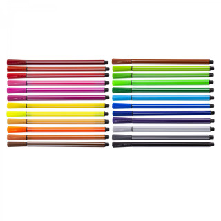 Фломастеры 24 цвета, Yalong.Слоник', смываемые чернила, пластиковый тубус 3