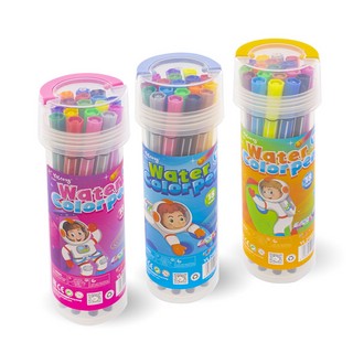 Фломастеры, 18 цветов, в тубусе, Yalong, в ассортименте 2