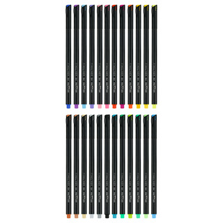 Набор капиллярных ручек MESHU 24 цвета, 0.4 мм 3