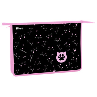 Папка для тетрадей А4, Forst 'Kitty', 1 отделение, пластик, н...