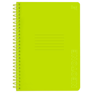 Тетрадь А5, 48 листов, клетка, на пластиковом гребне, BG 'Neo...