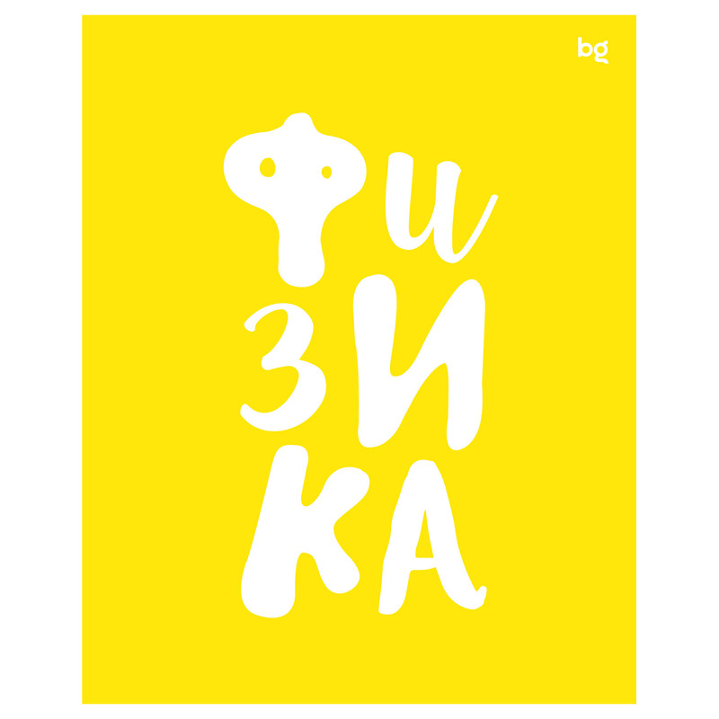 Тетрадь предметная 48л. BG 'Домино' - Физика, пластиковая обложка