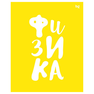 Тетрадь предметная 48л. BG 'Домино' - Физика, пластиковая обл...