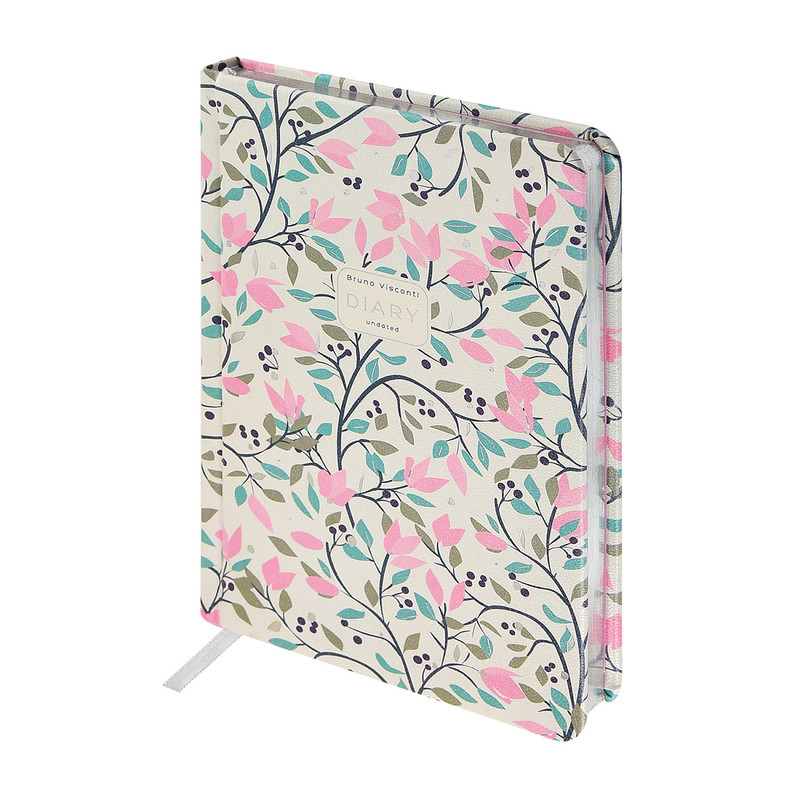 Ежедневник недатированный 'Цветочное счастье' А5, 120 листов