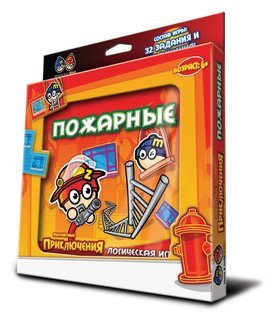 Mack & Zack Магнитная игра Пожарные 1