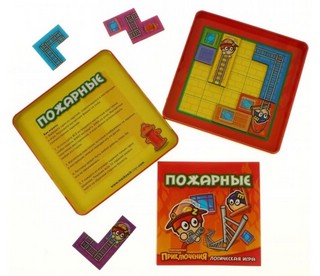 Mack & Zack Магнитная игра Пожарные 3