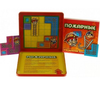 Mack & Zack Магнитная игра Пожарные 4