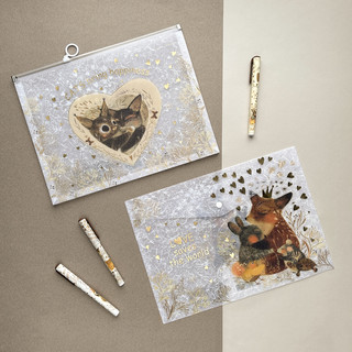 Папка с пластиковой застежкой А4 'Котики. Счастье' 4