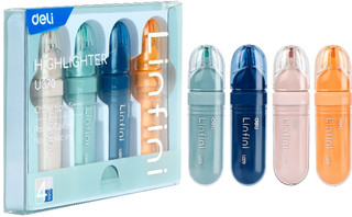 Набор текстовыделителей Deli EU370