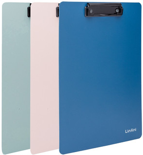 Папка-планшет Deli, A4, полипропилен, ассорти. Цена за 1 шт.