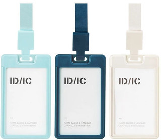 Бейдж Deli 54х86 мм, на шнурке, в ассортименте. Цена за 1 шт.