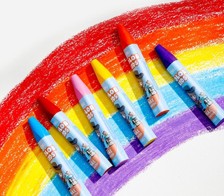 Восковые мелки Deli, 12 цветов, трехгранные, 75 мм 3