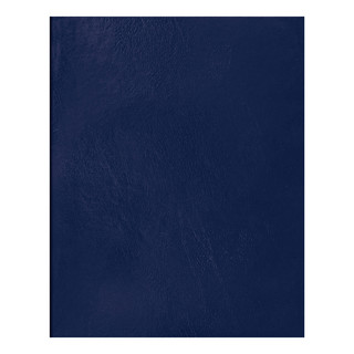Тетрадь А5, 48 листов, клетка, бумвинил, BG, синий