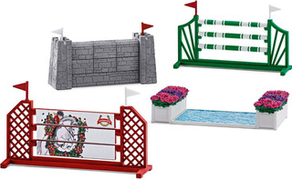 Schleich Игровой набор Турнирные препятствия для лошадей 42271