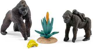 Schleich Набор фигурок Семейство горилл 42276
