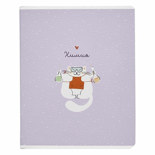 Тетрадь предметная по Химии, А5, 48 листов, beSmart 'Mur-mur'