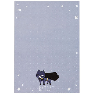 Блок для записей MESHU 'Batcat' 100 листов, на склейке