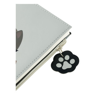 Ежедневник недатированный, А5, 136 листов, кожзам, MESHU 'Сat melody' 6