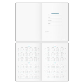 Ежедневник недатированный, А5, 136 листов, кожзам, MESHU 'Сat melody' 7