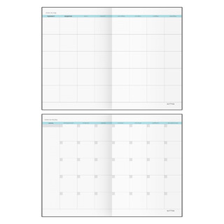 Ежедневник недатированный, А5, 136 листов, кожзам, MESHU 'Сat melody' 9