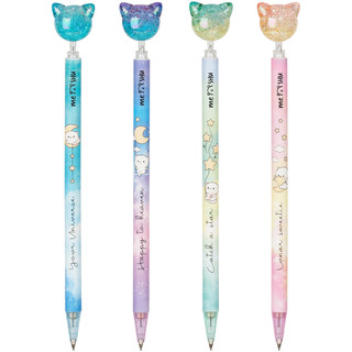 Карандаш механический MESHU 'Cute Cats', 0.7 мм, софт-тач, то...