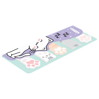 Флажки-закладки MESHU 'Meow paw', 20 листочков 3