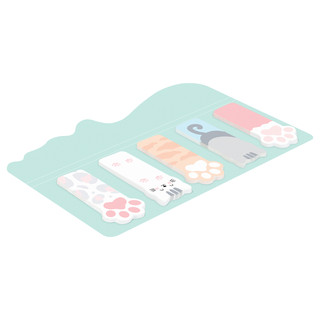 Флажки-закладки MESHU 'Meow paw', 20 листочков 4