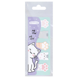 Флажки-закладки MESHU 'Meow paw', 20 листочков 5