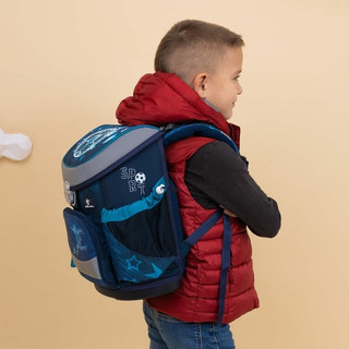 Школьный ранец Belmil Mini Fit 'Footballers' с наполнением (4 предмета) 10