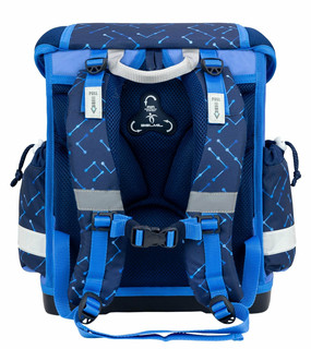 Школьный ранец Belmil Classy 'Blue Tech' с наполнением (4 предмета) 6