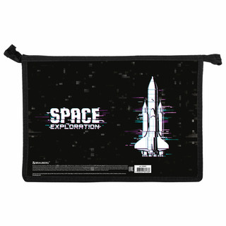 Папка для труда на молнии 'Space exploration' А4, 2 отделения...