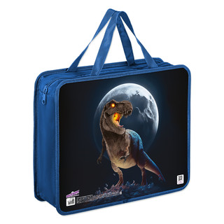 Папка на молнии с ручками 'Beware' А4, 1 отделение, пластик, ...