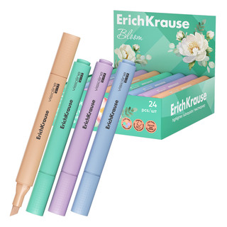 Текстмаркер ErichKrause Visioline V-17 Pastel Bloom, цвет асс...