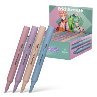 Текстмаркер, гибкий наконечник, ErichKrause Visioline V-17 Mi...