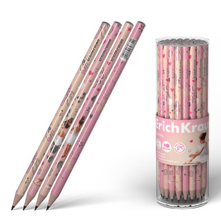 Карандаш чернографитный ErichKrause Pointes, круглый, HB, асс...