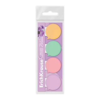 Клейкие закладки бумажные ErichKrause Pastel Bloom, 31х45 мм,...